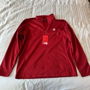 The North Face 1/4 Zip Tech Fleece Pullover w/ Target Logo